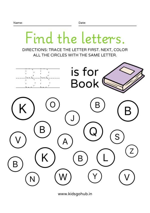 Find, Trace, and Color the Letter A to Z Alphabet Worksheet (1) (1)_page-0002-kidsgohub.com--kidsgohub.com- Find, Trace, and Color the Letter A to Z Alphabet Worksheet