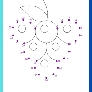 Free Dot to Dot Worksheets for Kids – Printable Counting & Coloring Activities-kidsgohub.com-
