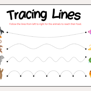 Tracing Lines Worksheets for Kids1-kidsgohub.com-