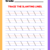 dsdsdsd - Copy Slanting Lines Tracing Worksheets for Kids | Preschool Pre-Writing Practice